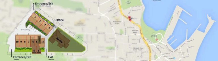 blue dolphin motel map 768x217