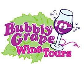 Bubbly Grape Wine Tours logo in Blenheim Marlborough