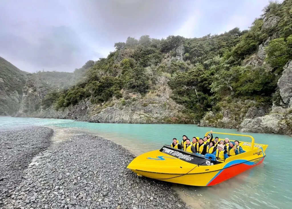 jet boating from christchurch