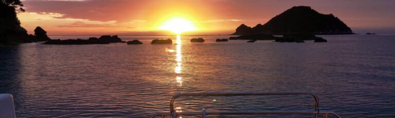 Abel Tasman sunset cruise 768x230