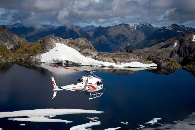 Fiordland helicopter tour 768x512