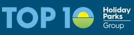 top 10 holiday parks logo red beach holiday park