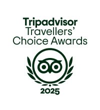 Tripadvisor Travellers’ Choice Award 2025 logo – Tides Hotel Nelson