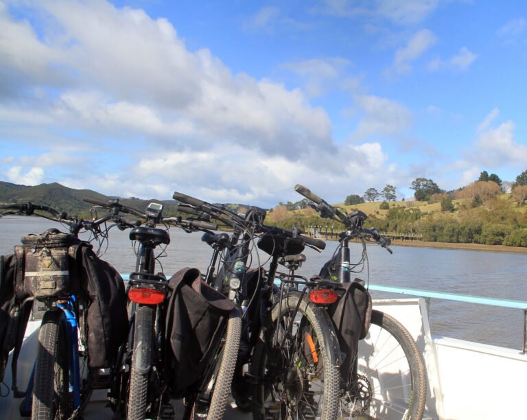 bike ferry Hokianga Harbour 768x612