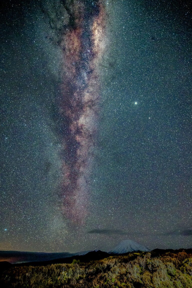 star gazing Tongariro National Park 768x1152