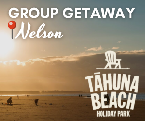 Large group accommodation Nelson NZ