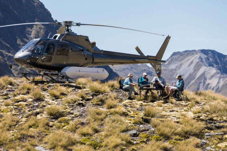 Helicopter charter South Island 768x512