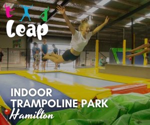 Indoor trampoline park Hamilton