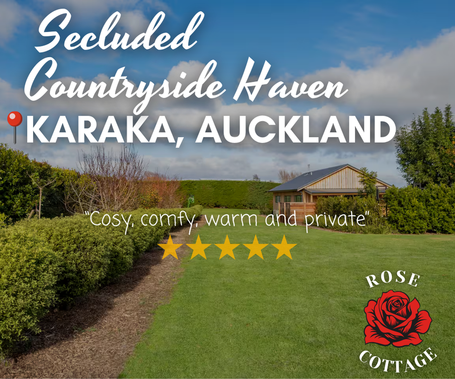 Karaka Auckland accommodation in a tranquil, rural setting Rose Cottage Farmstay, Karaka, Auckland