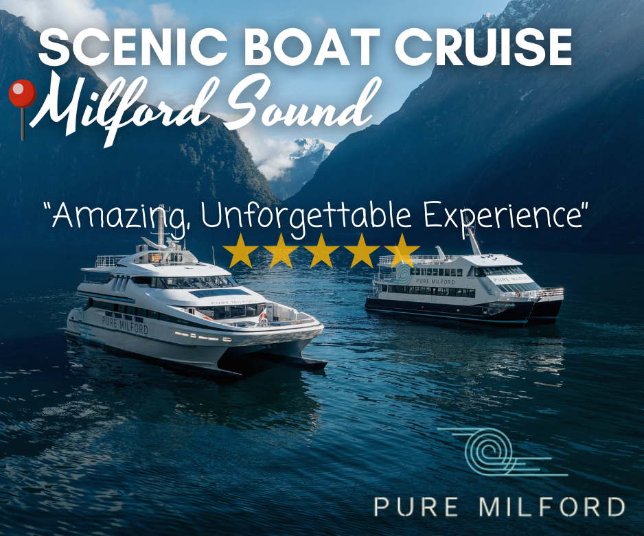 scenic boat cruise, Milford 