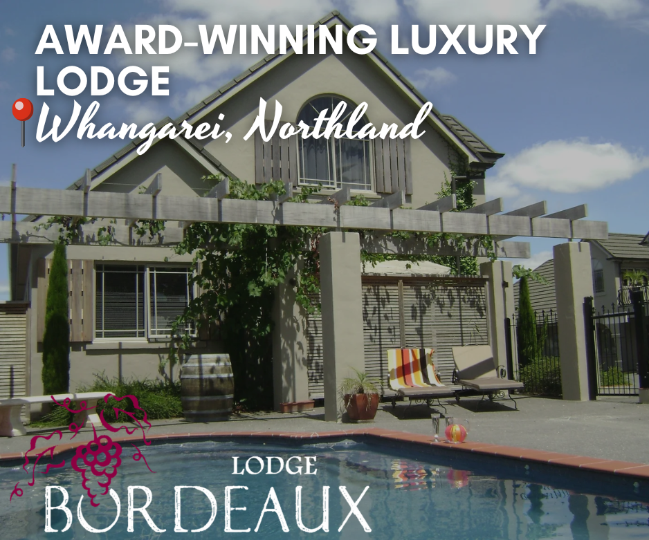 Lodge Bordeaux luxury accommodation within walking distance of Whangarei CBD