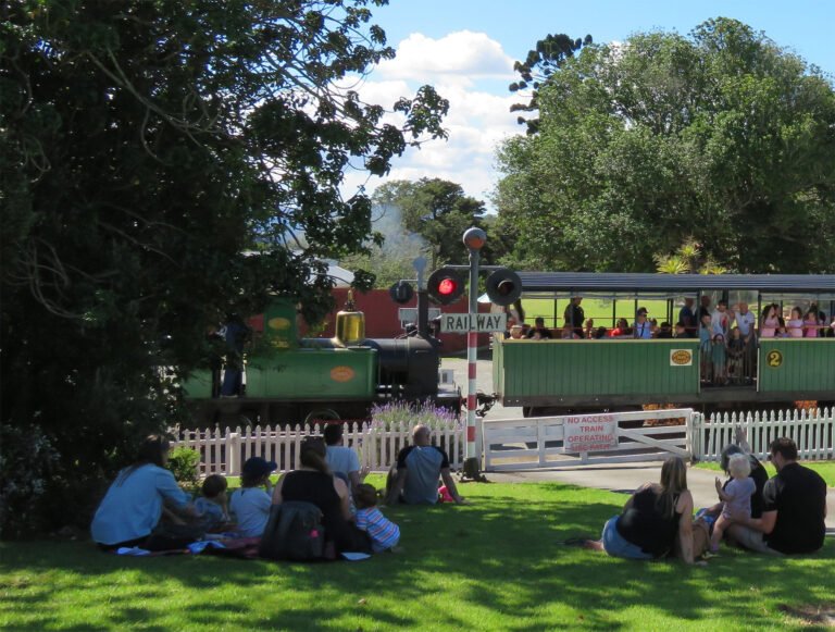 miniature train ride 768x581