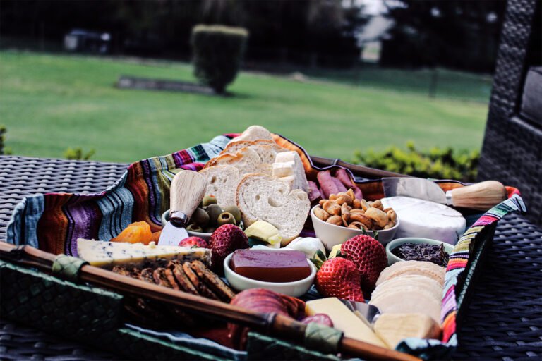 platter of food at oamaru accommodation 768x512