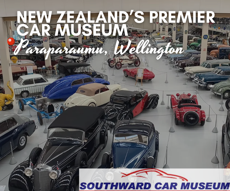 Southward Car Museum in Paraparaumu, Wellington – New Zealand’s premier car museum featuring over 400 classic cars, vintage motorcycles, aircraft, and motoring memorabilia