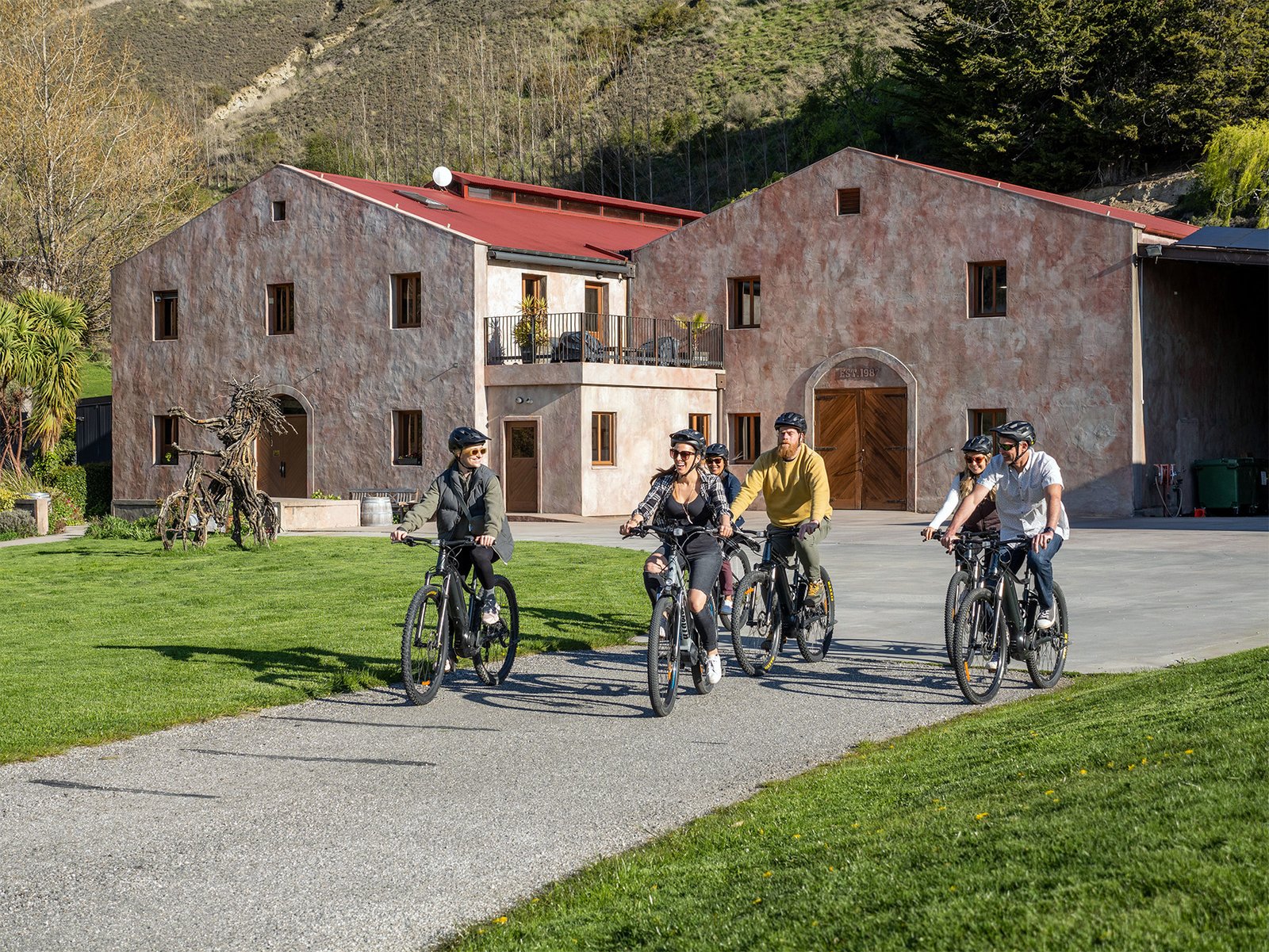 Hire an e bike and ride around Queenstown and Otago wineries