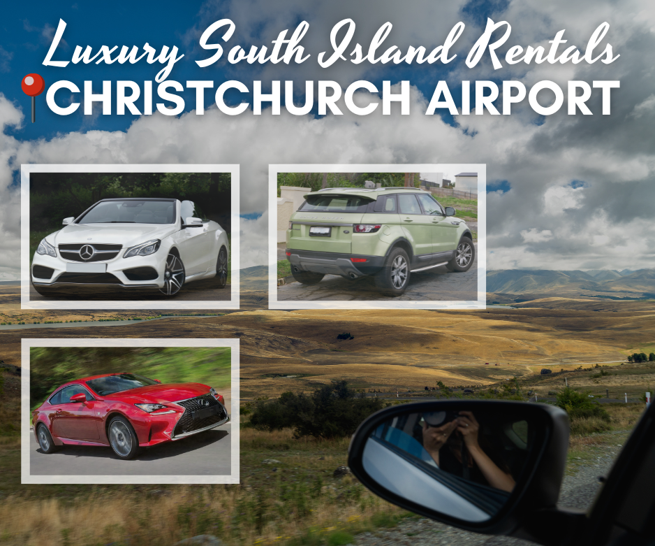 Luxury South Island car rentals from Christchurch Airport by Euro Car Rentals – premium vehicles including Mercedes-Benz, Range Rover Evoque, and Lexus RC 300h for corporate and holiday travellers. Affordable, reliable airport car hire across Canterbury and the South Island