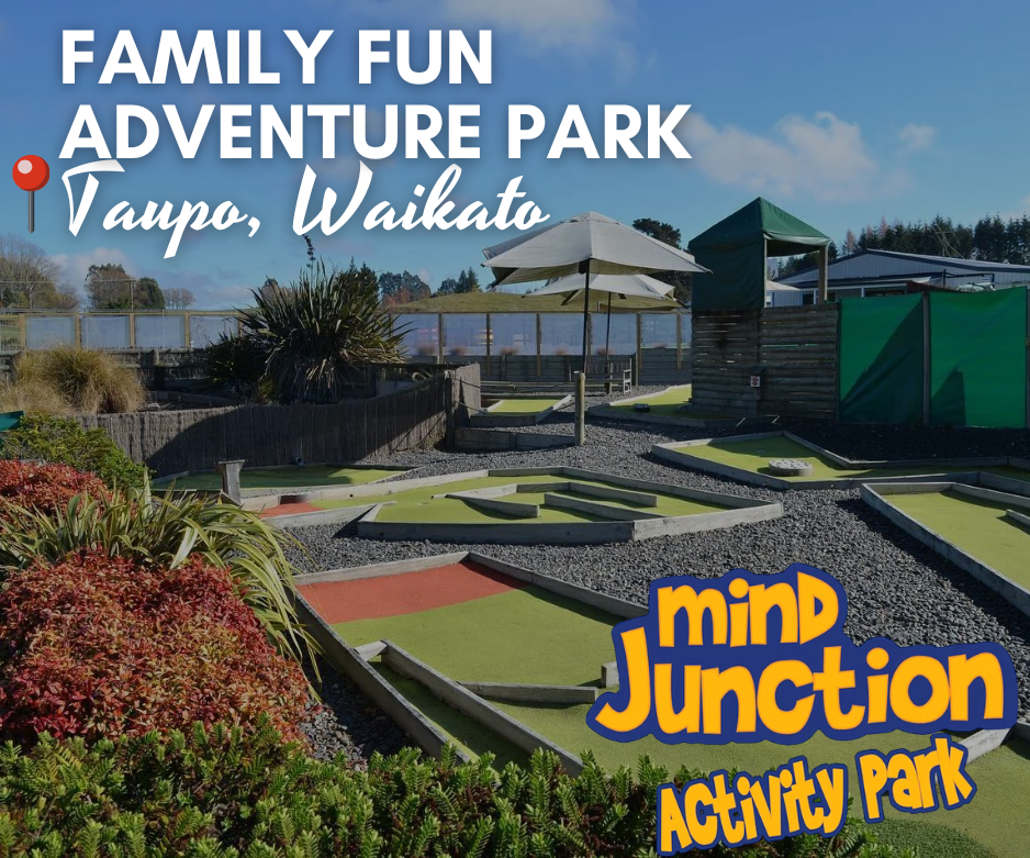 Family fun adventure park with mini golf and outdoor activities at Mind Junction