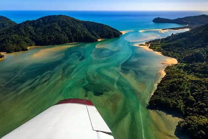 Scenic flights, tors and transport from Golden Bay with Golden Bay Air
