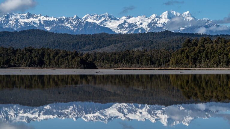 okarito lagoon southern alps mt cook view 768x432