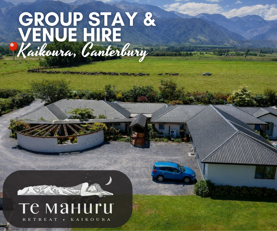 Kaikoura B&B Accommodation + Venue HireTe Mahuru Retreat Kaikoura