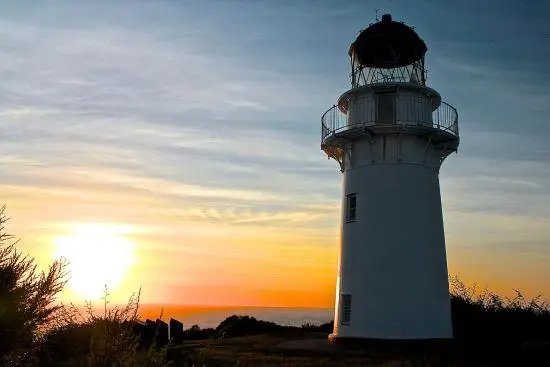 East Cape Lighthouse near Gisborne New Zealand