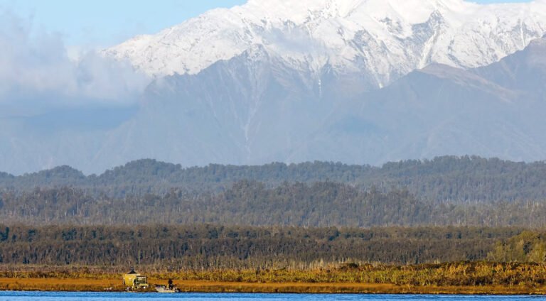 okarito lagoon west coast new zealand 768x424