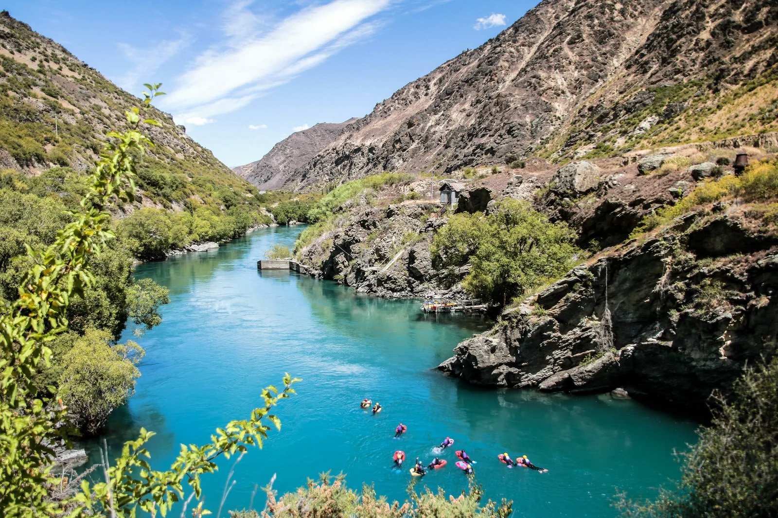 group activity Serious Fun Riverboarding Queenstown river adventure New Zealand