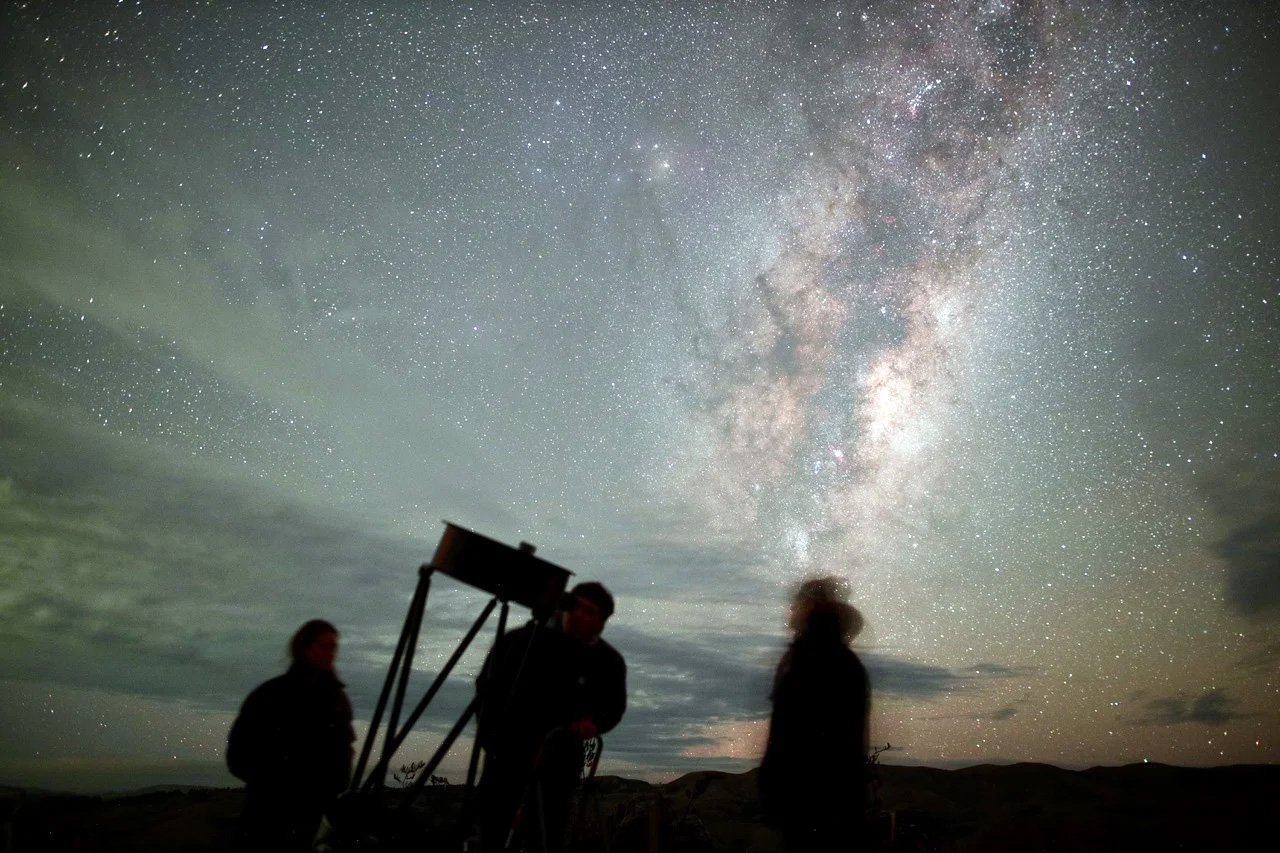 Milky Way night sky stargazing Wairarapa dark sky New Zealand
