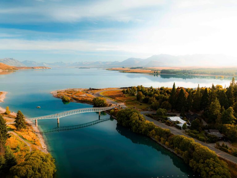 aldourie lodge lake tekapo aerial 768x575