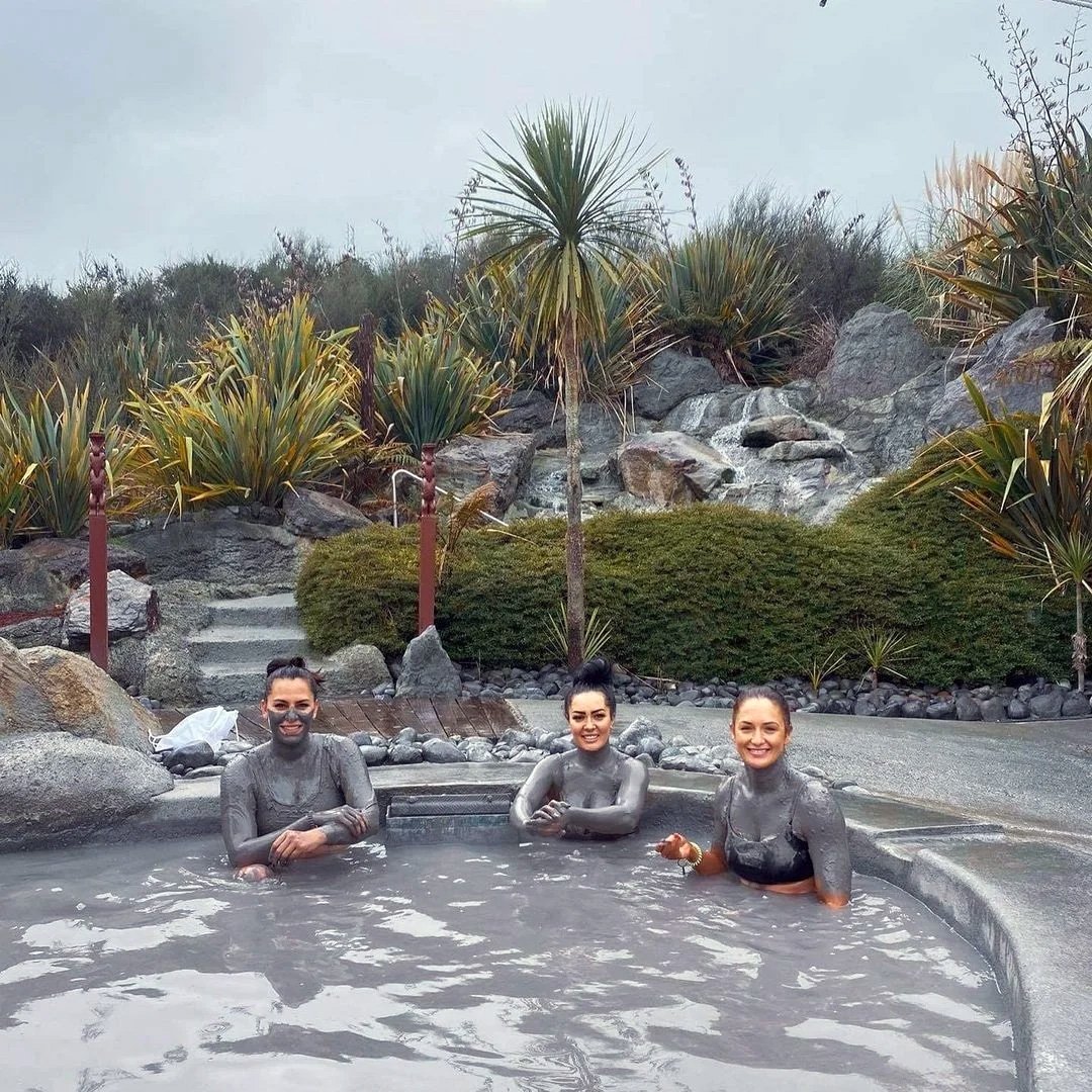 Bay of Plenty geothermal hot pools and mud baths Rotorua at Hells Gate