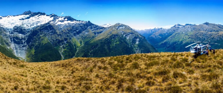 mt aspiring helicopter tour glacier views 768x321