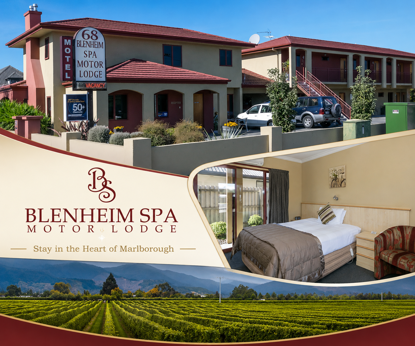 Blenheim Spa Motor Lodge, Blenheim, Marlborough