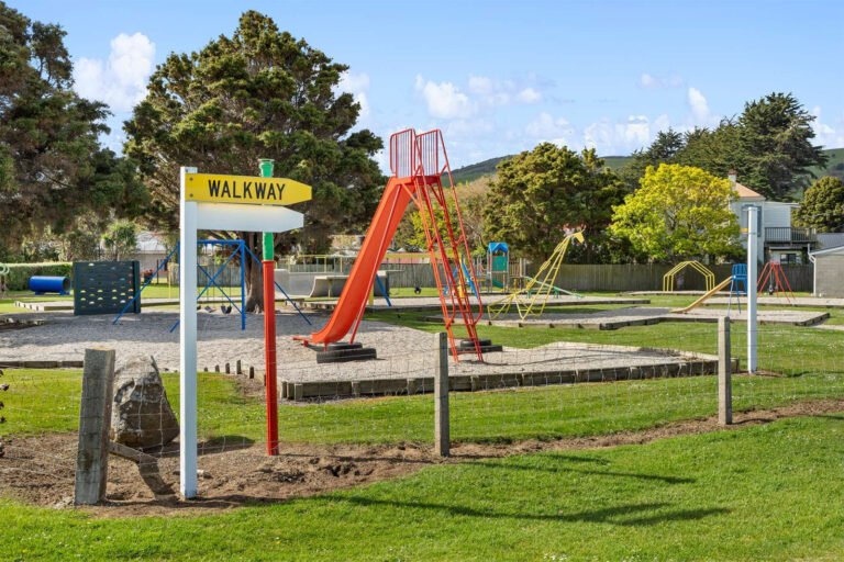 playground near pounawea camping ground 768x512