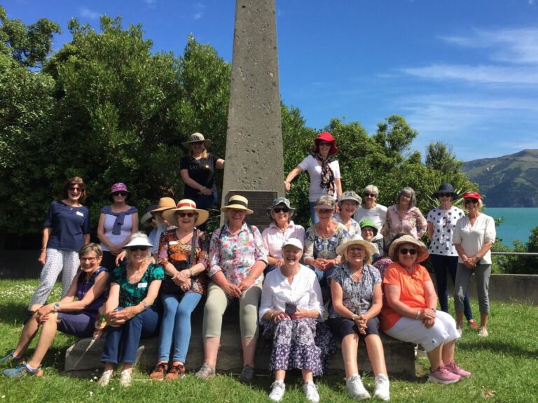 akaroa history tour britomart monument 768x576