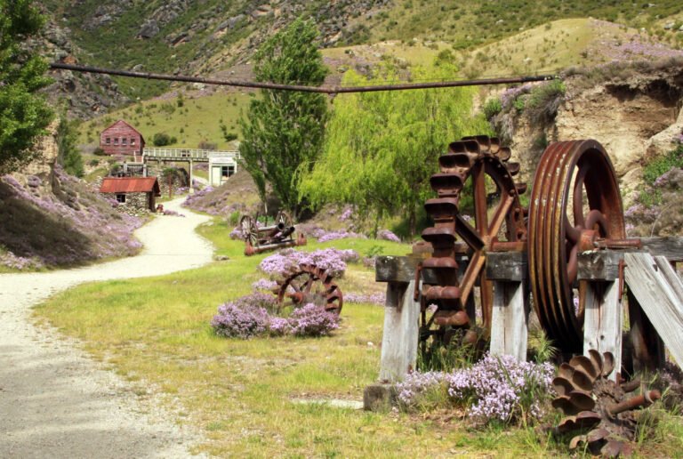 historic gold mining site central otago 768x516