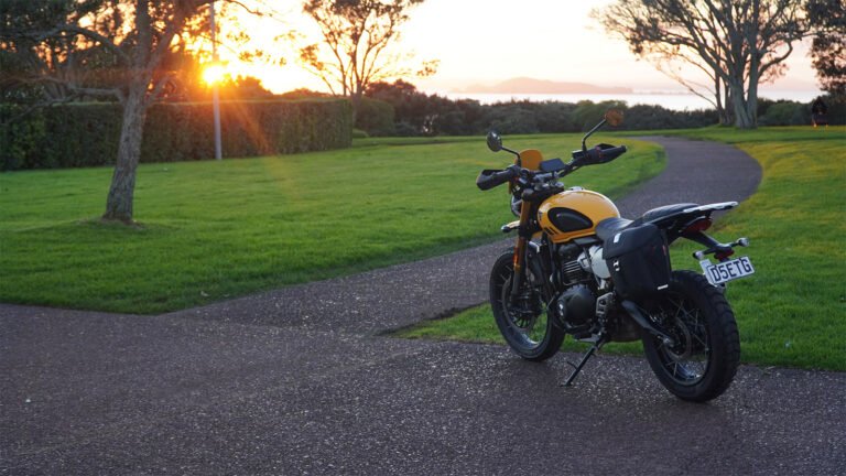 rideworks triumph scrambler 400xc hire auckland 768x432