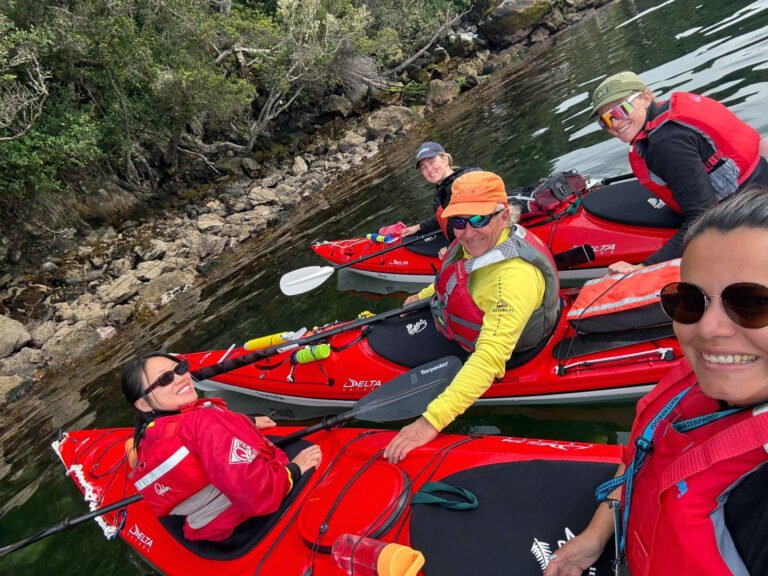 stewart island sea kayaking with bill 768x576